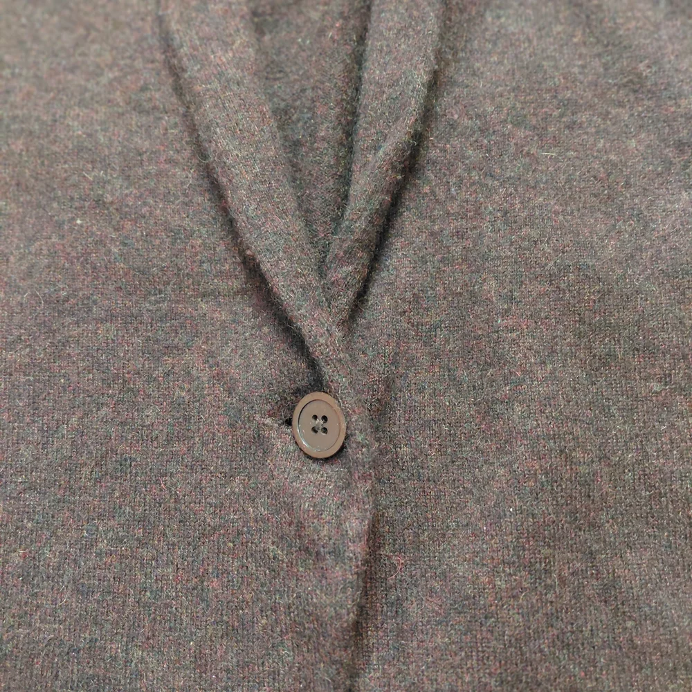 ANTONIO MELANI Brown Cardigan Sweater 100% Cashmere - Picture 2 of 12